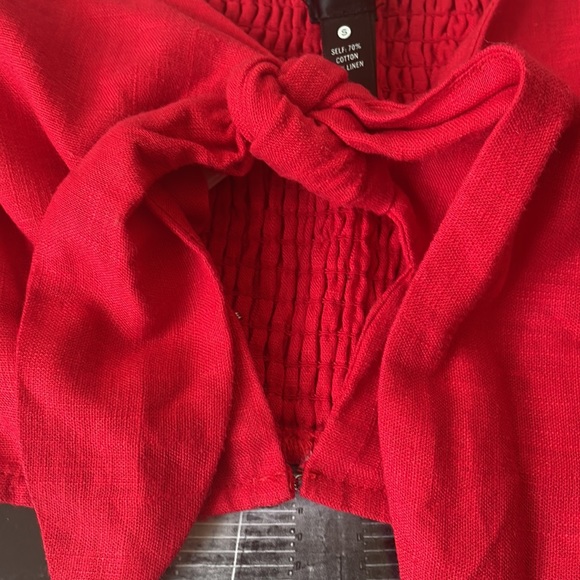 Aqua Crop Top - Picture 2 of 6